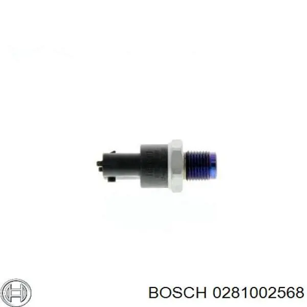 Sensor de pressão de combustível Bosch 0281002568 preço, a partir de 105,56 USD