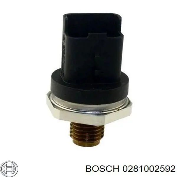 Sensor de pressão de combustível Bosch 0281002592 preço, a partir de 46,05 USD