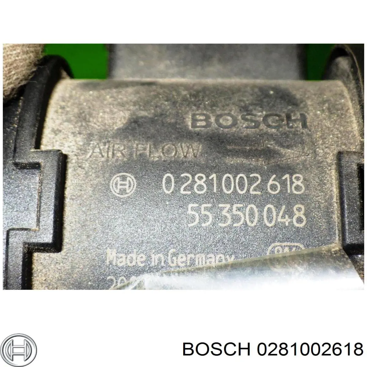 Sensor de fluxo (consumo) de ar, medidor de consumo M.A.F. - (Mass Airflow) 0281002618 Bosch