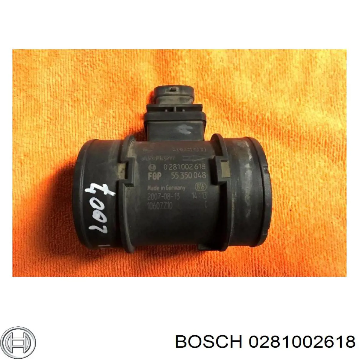 Sensor de fluxo (consumo) de ar, medidor de consumo M.A.F. - (Mass Airflow) Bosch 0281002618