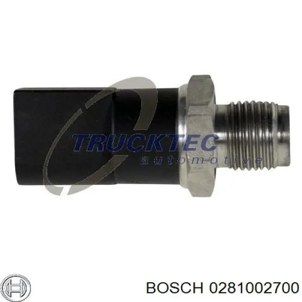 Sensor de pressão de combustível 0281002700 Bosch