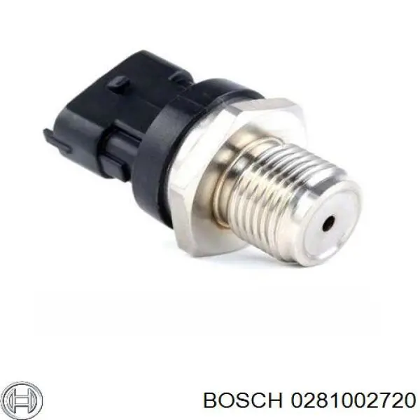 0281002720 Bosch Regulador de pressão de combustível na régua de injectores