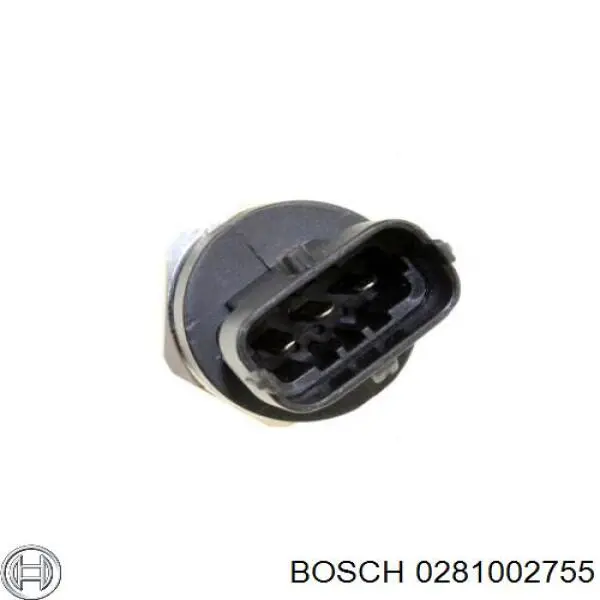 Compre 0281002755 Bosch Sensor de pressão de combustível