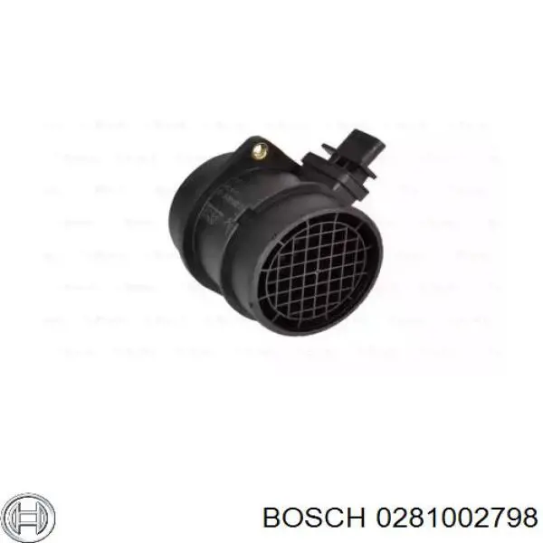 Sensor de fluxo (consumo) de ar, medidor de consumo M.A.F. - (Mass Airflow) Hyundai/Kia 281643A000 preço, a partir de 88,96 USD