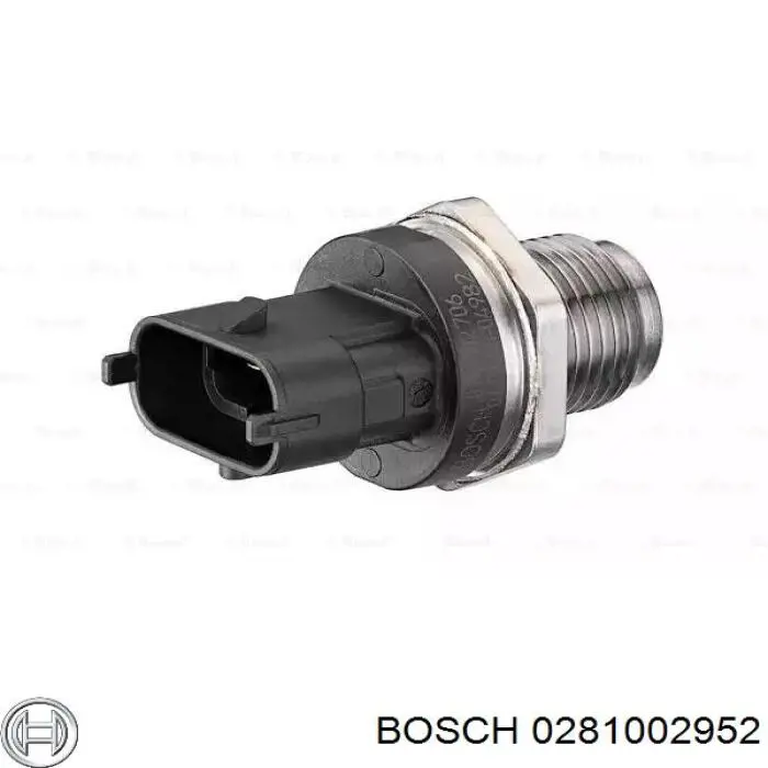 281002952 Bosch Sensor de pressão de combustível