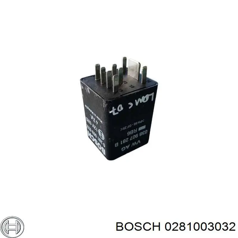 Relê das velas de incandescência Bosch 0281003032 preço, a partir de 88,53 USD
