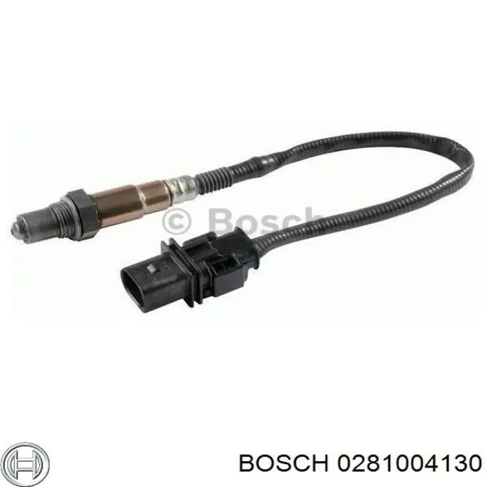 Sonda lambda, sensor de oxigênio até o catalisador 0281004130 Bosch