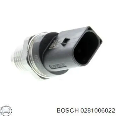 Sensor de pressão de combustível Bosch 0281006022 preço, a partir de 85,59 USD