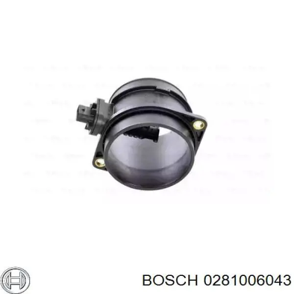 Compre 0281006874 Bosch Sensor de fluxo (consumo) de ar, medidor de consumo M.A.F. - (Mass Airflow)