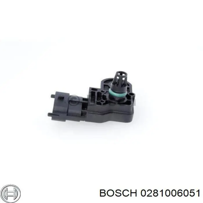 Sensor de pressão no coletor de admissão, MAP 281006051 Bosch