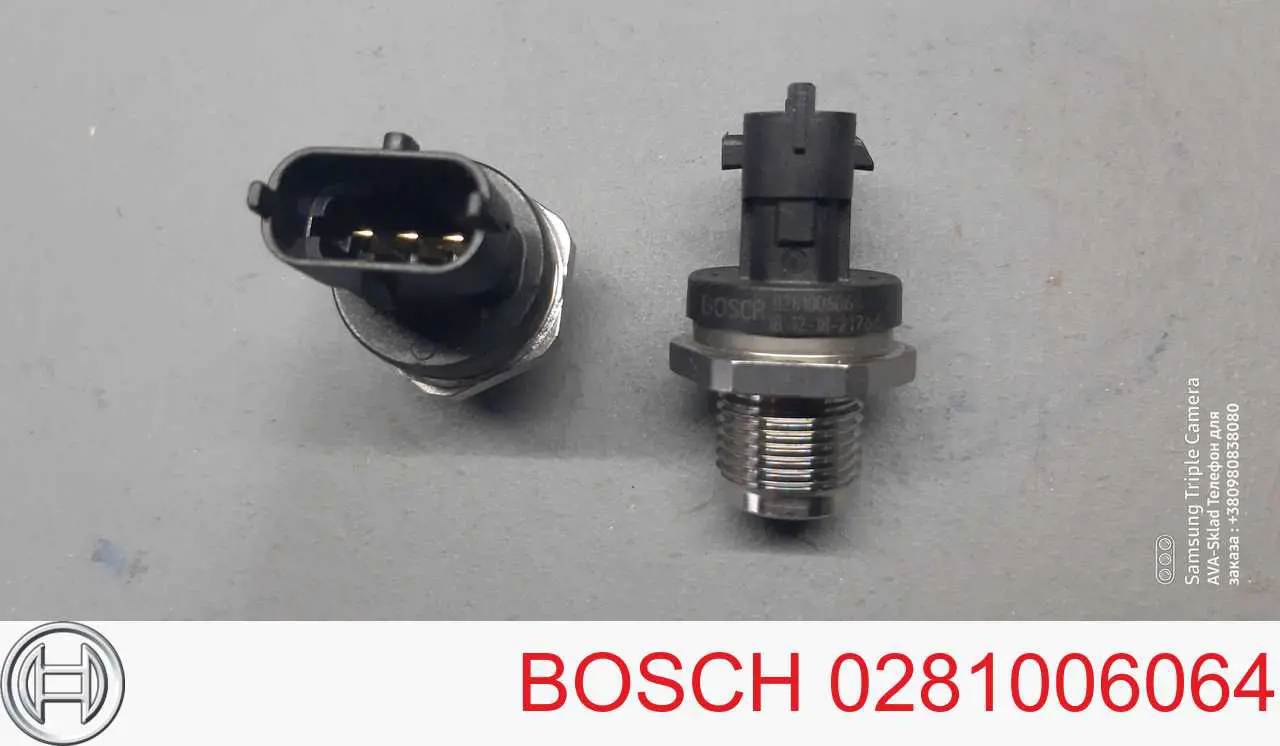 98255 Meat&Doria Sensor de pressão de combustível