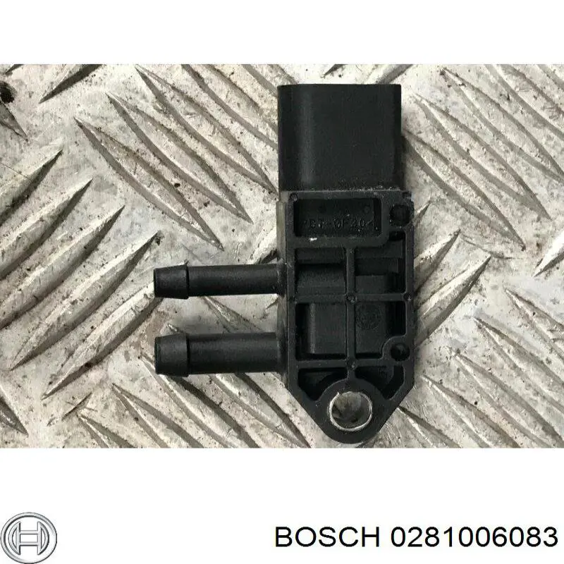 0281006083 Bosch Sensor de pressão dos gases de escape