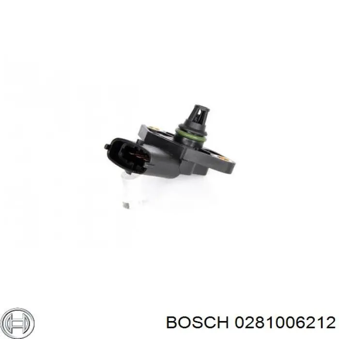 Sensor de pressão no coletor de admissão, MAP Bosch 281006212