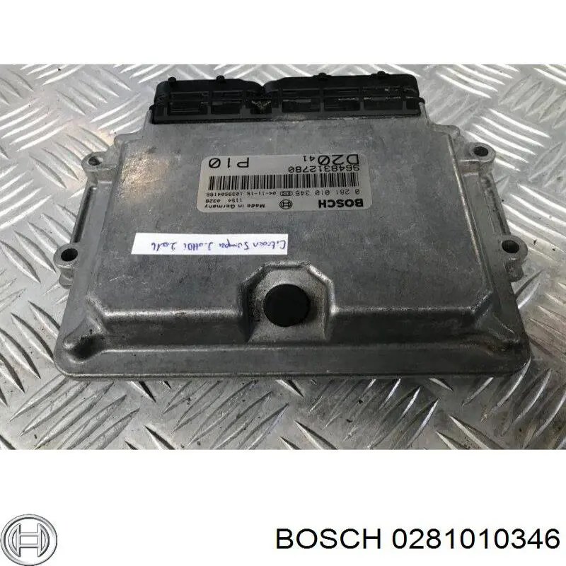 Compre 0281010346 Peugeot/Citroen Módulo de direção (Centralina eletrônica) de motor