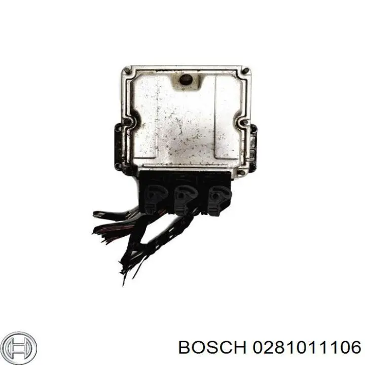 Módulo de direção (Centralina eletrônica) de motor 0281011106 Renault (RVI)