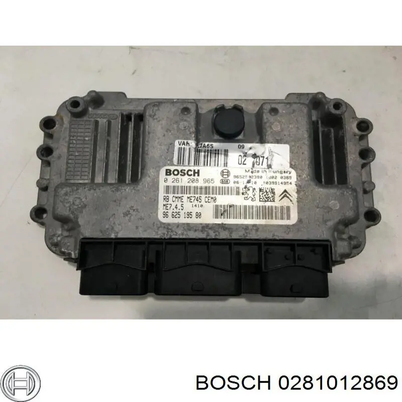 0281012869 Opel Módulo de direção (Centralina eletrônica) de motor