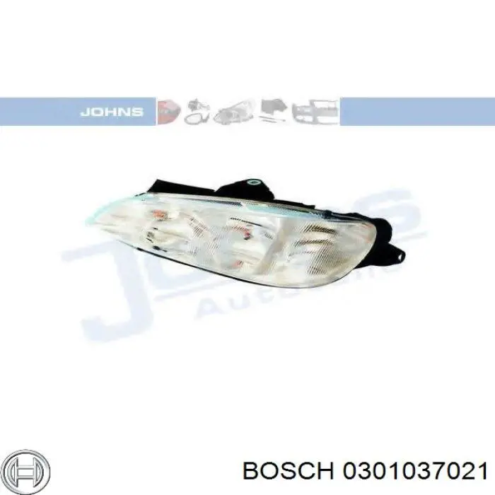 0301037021 Bosch Luz esquerda