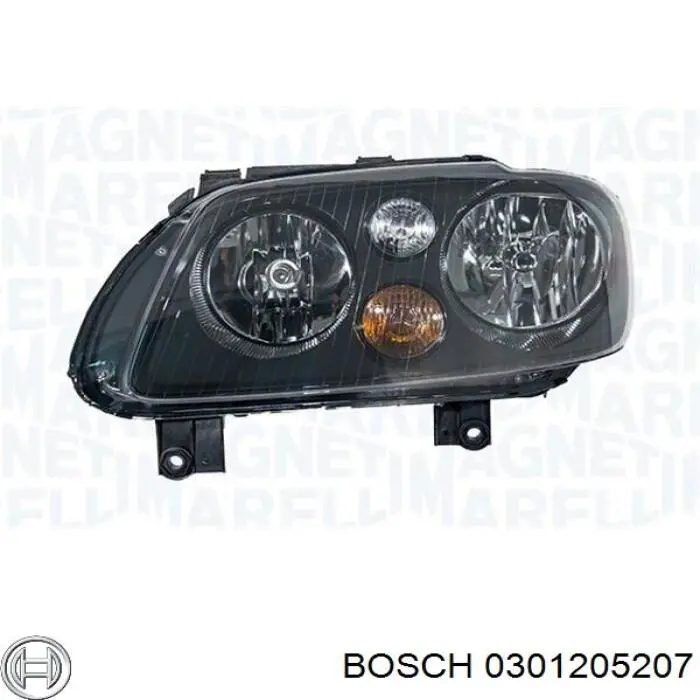 Luz esquerda 0301205207 Bosch