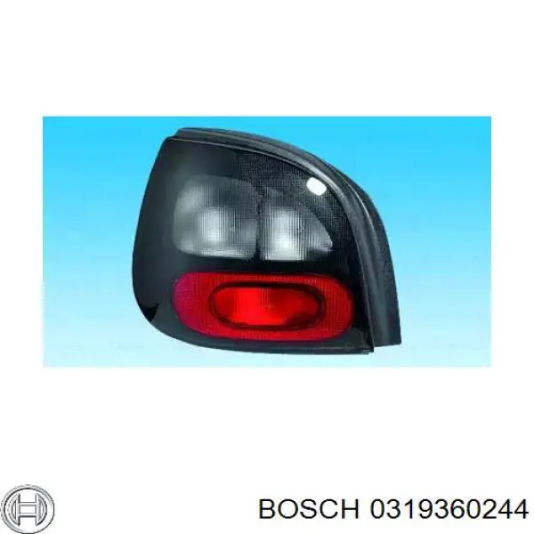 Lanterna traseira direita Bosch 0319360244 preço, a partir de 59,69 USD