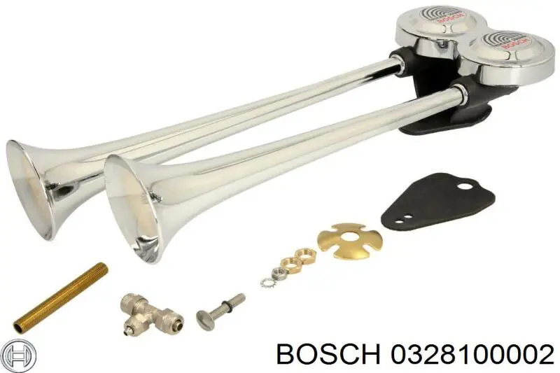 Compre 0328100002 Bosch Sinal sonoro (cláxon)