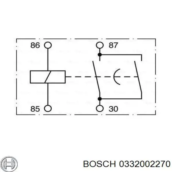 Relê de aquecimento de vidro traseiro Bosch 0332002270 preço, a partir de 10,31 USD