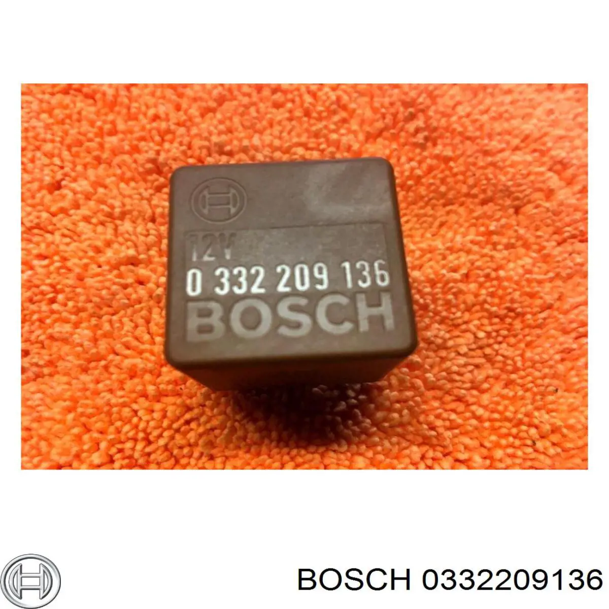 Relê de ventilador Bosch 0332209136