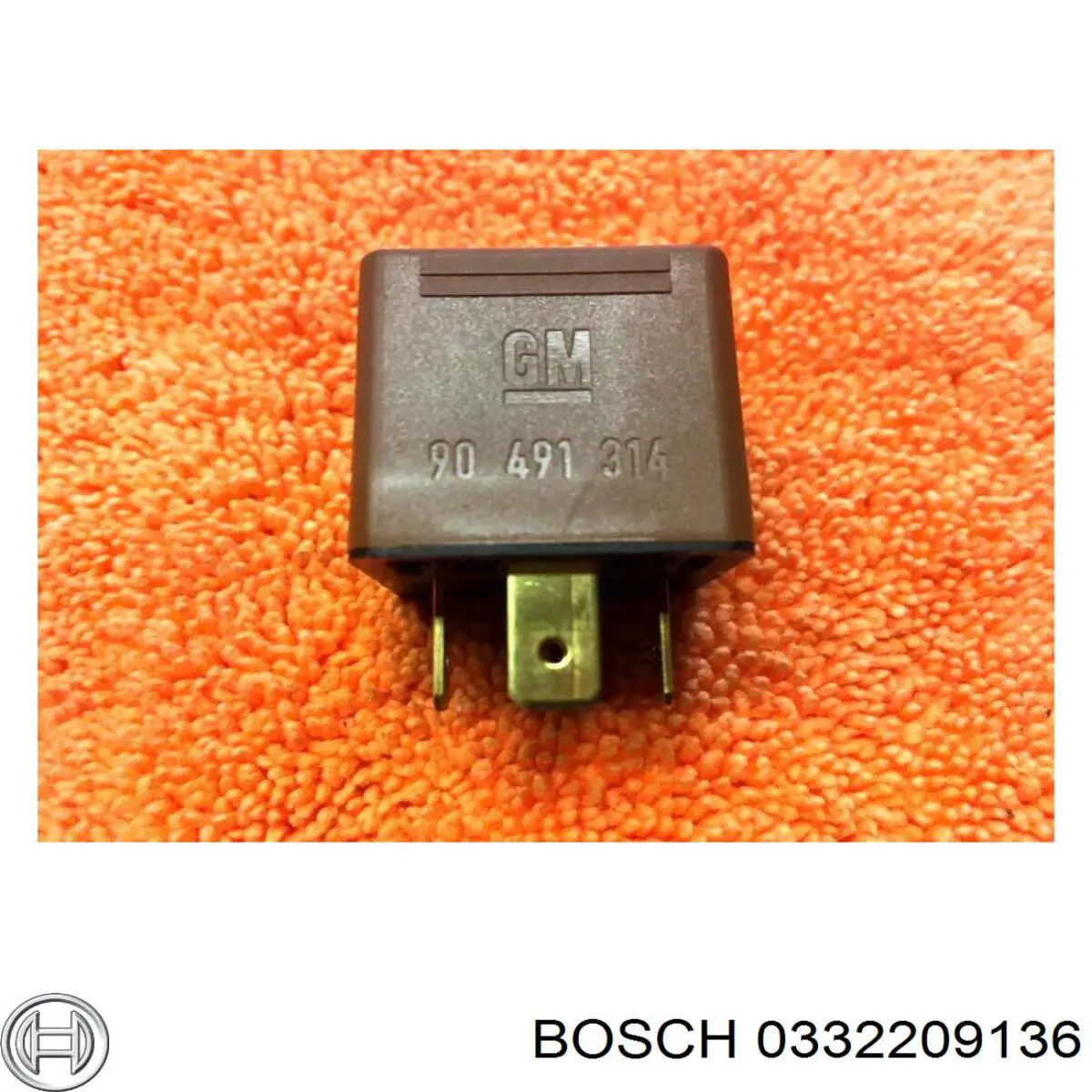 0332209136 Bosch Relê de ventilador