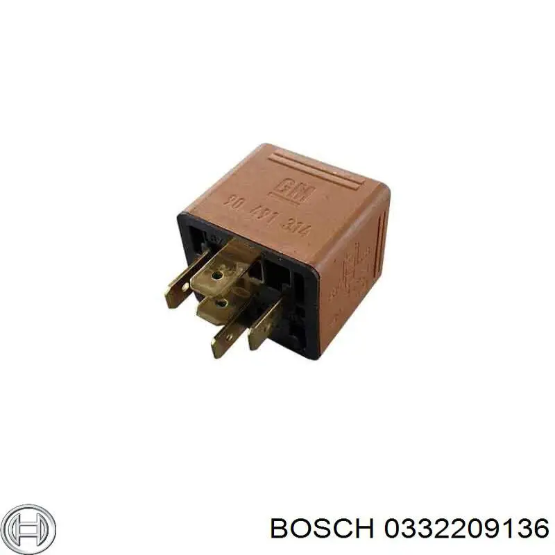 Relê de ventilador Bosch 0332209136 preço, a partir de 10,43 USD