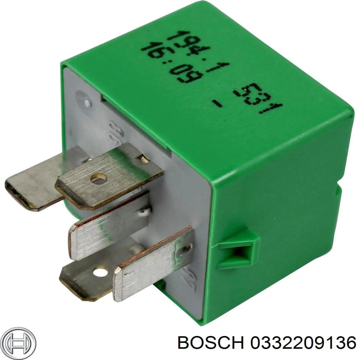 Relê de ventilador 0332209136 Bosch