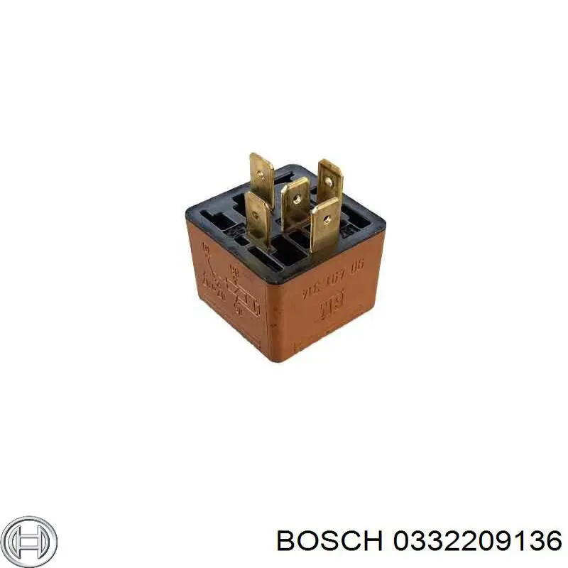 Compre 0332209136 Bosch Relê de ventilador