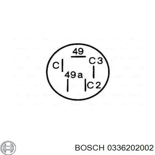 Relê de pisca-pisca Bosch 0336202002 preço, a partir de 9,48 USD