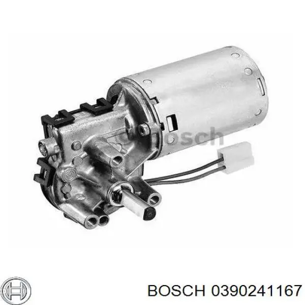 0390241167 Bosch Motor de limpador pára-brisas do pára-brisas