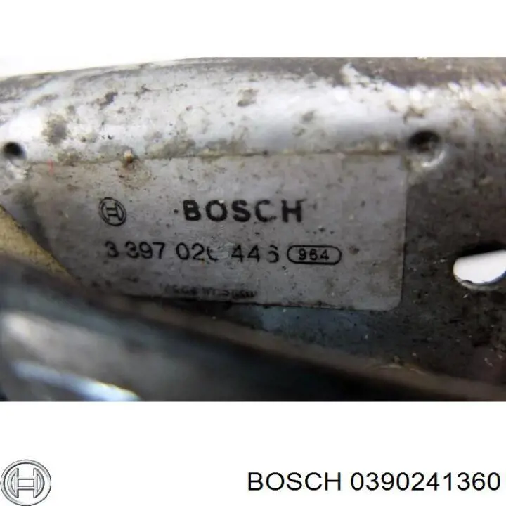 Motor de limpador pára-brisas do pára-brisas 0390241360 Bosch