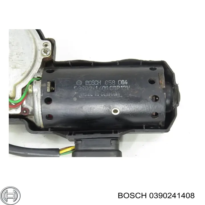 Compre 0390241408 Bosch Motor de limpador pára-brisas do pára-brisas