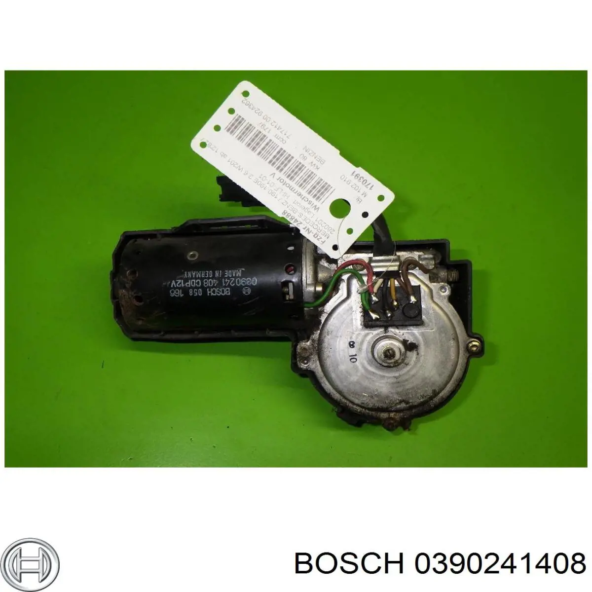 0390241408 Bosch Motor de limpador pára-brisas do pára-brisas