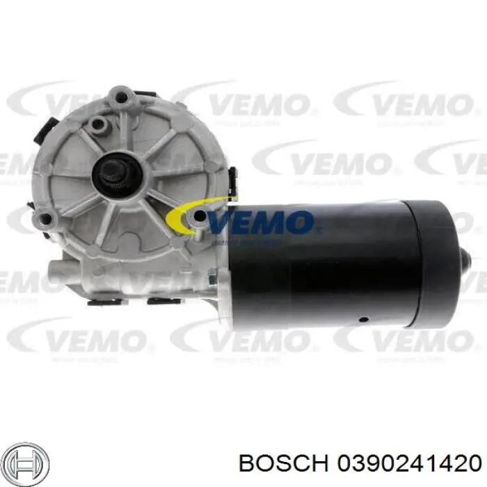 0390241420 Bosch Motor de limpador pára-brisas do pára-brisas