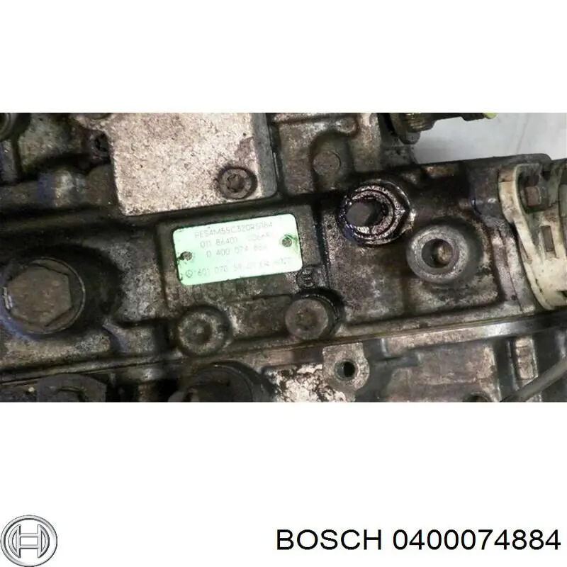 Bomba de combustível de pressão alta 0400074884 Bosch