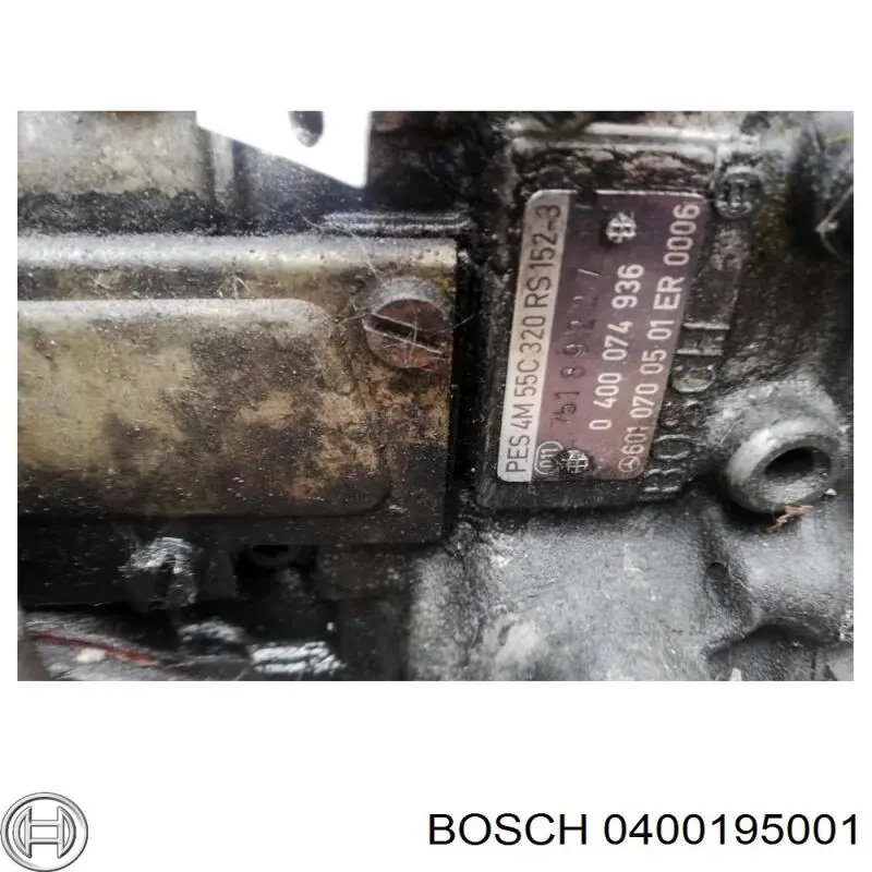 Bomba de combustível de pressão alta 0400195001 Bosch