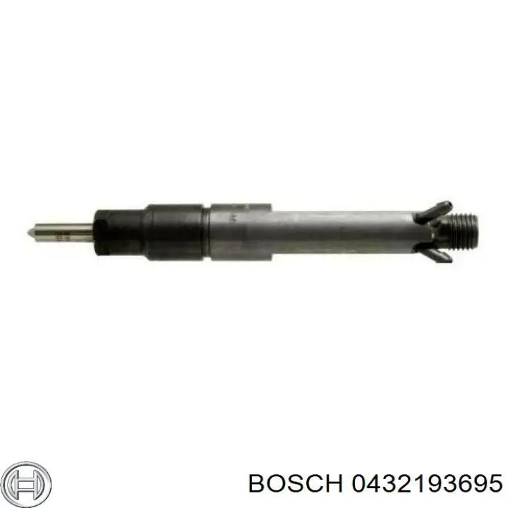Injetor de injeção de combustível 0432193695 Bosch