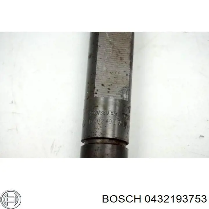 0432193753 Bosch Injetor de injeção de combustível