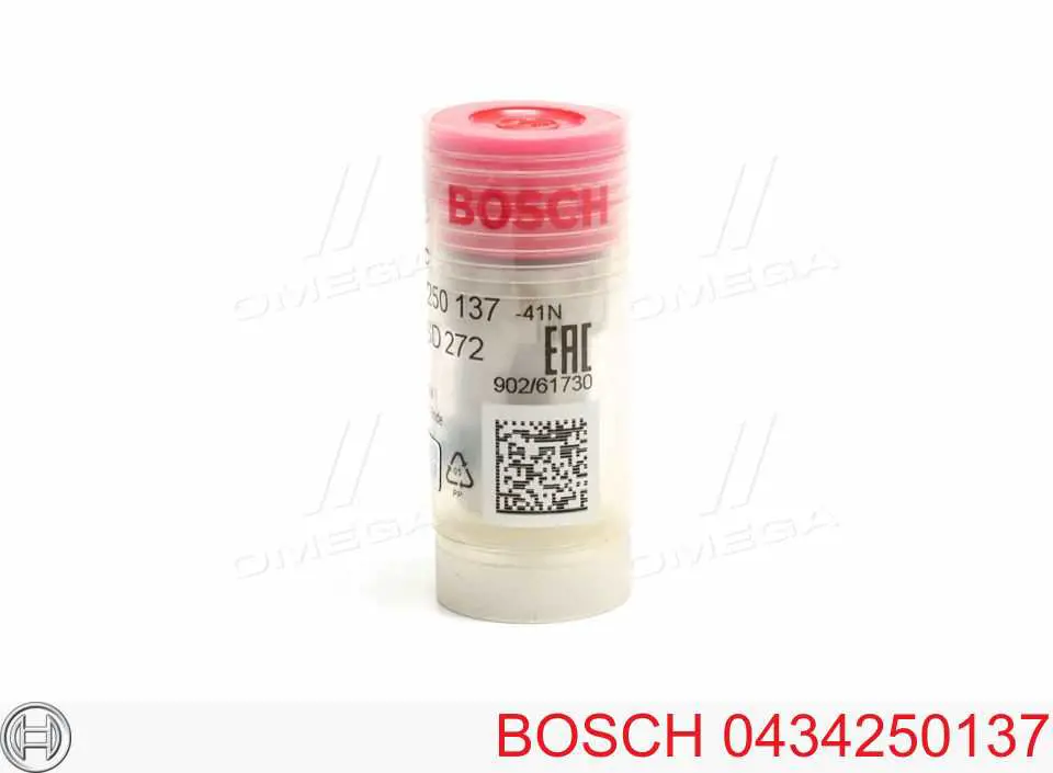 0434250137 Bosch Pulverizador de diesel do injetor