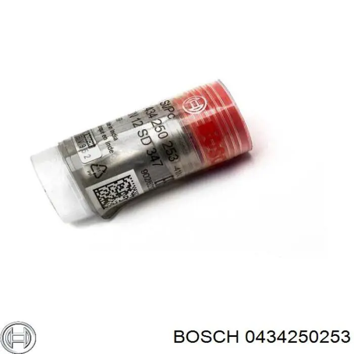 0434250253 Bosch Pulverizador de diesel do injetor