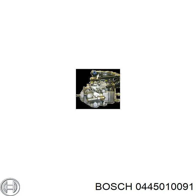 Bomba de combustível de pressão alta 0445010091 Bosch