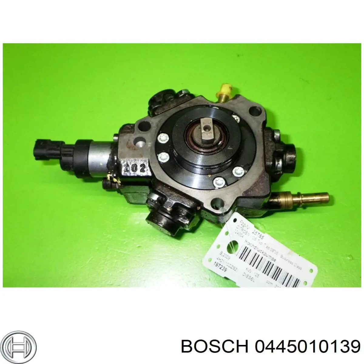 0445010139 Bosch Bomba de combustível de pressão alta