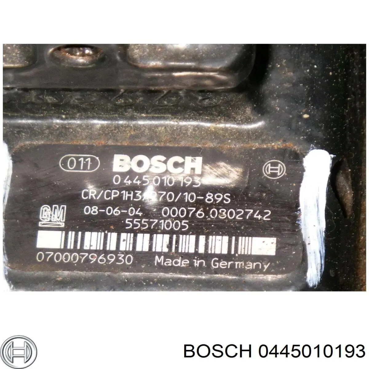 0445010193 Bosch Bomba de combustível de pressão alta