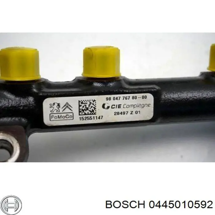 Bomba de combustível de pressão alta 0445010592 Bosch
