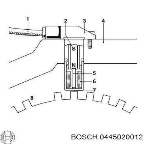 Compre 0445020013 Bosch Bomba de combustível de pressão alta