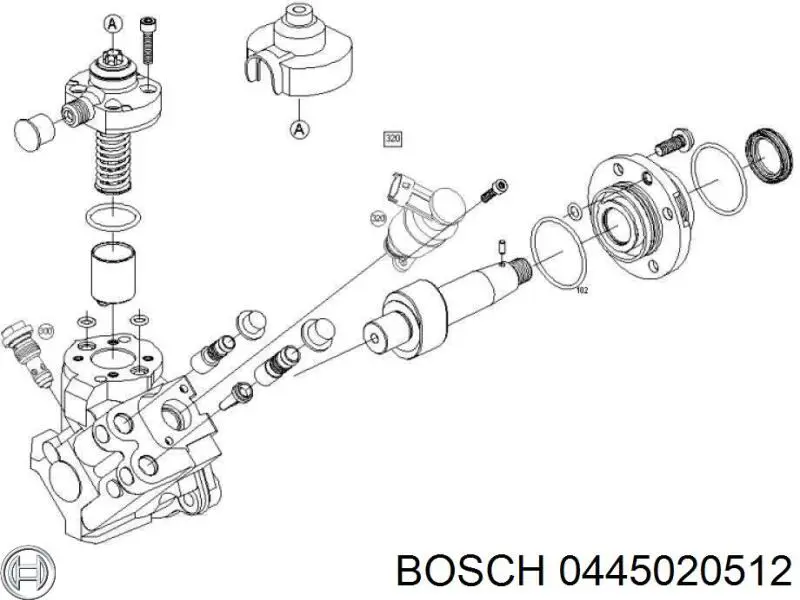 Bomba de combustível de pressão alta Iveco 5801470100 preço, a partir de 25,54 USD