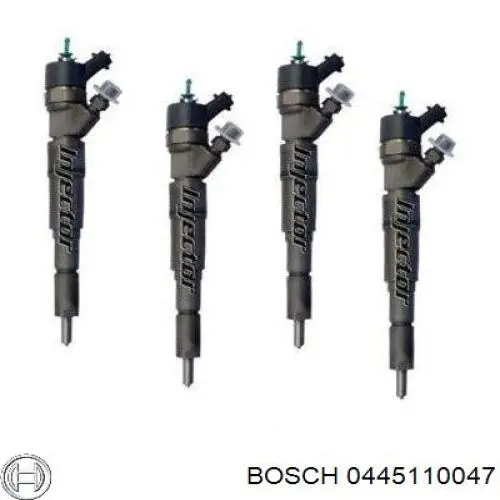 Injetor de injeção de combustível 0445110047 Bosch