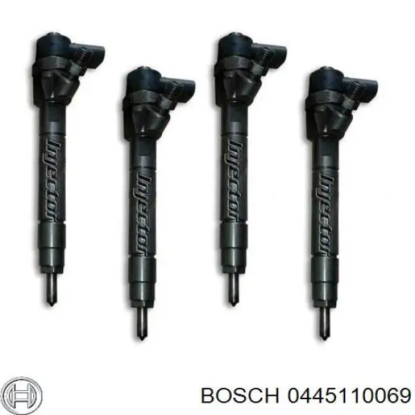 Compre 0445110069 Bosch Injetor de injeção de combustível